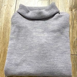 100% Merino Wool Grey Sweater